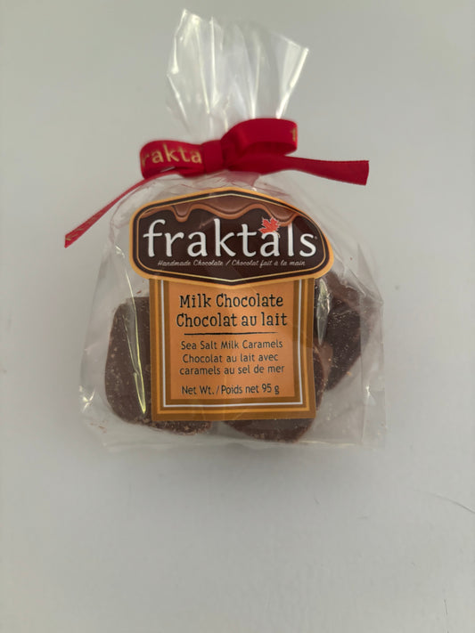 Milk Chocolate Sea Salt Caramels 95g