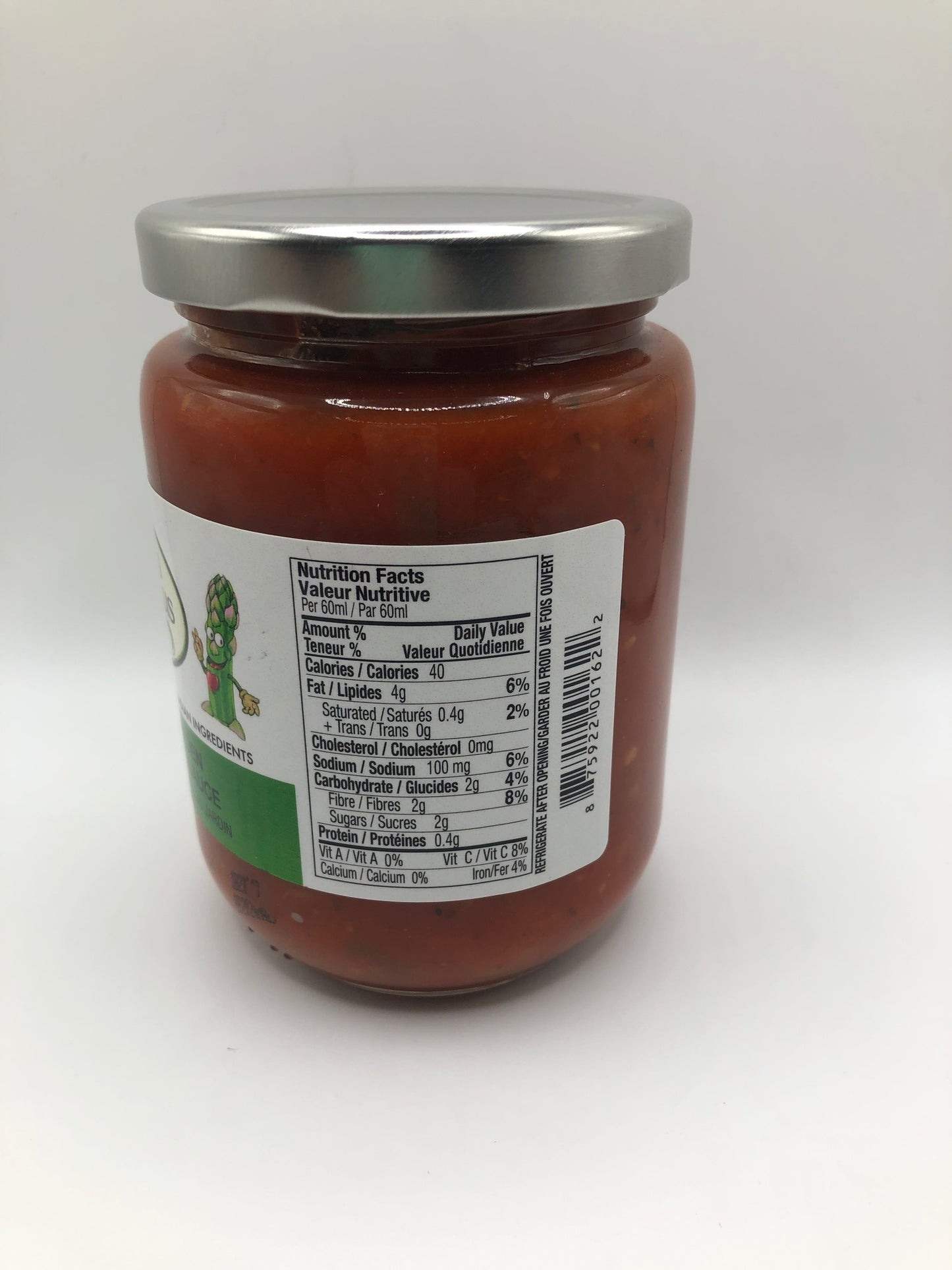 Asparagus Garden Vegetable Pasta Sauce 375ml