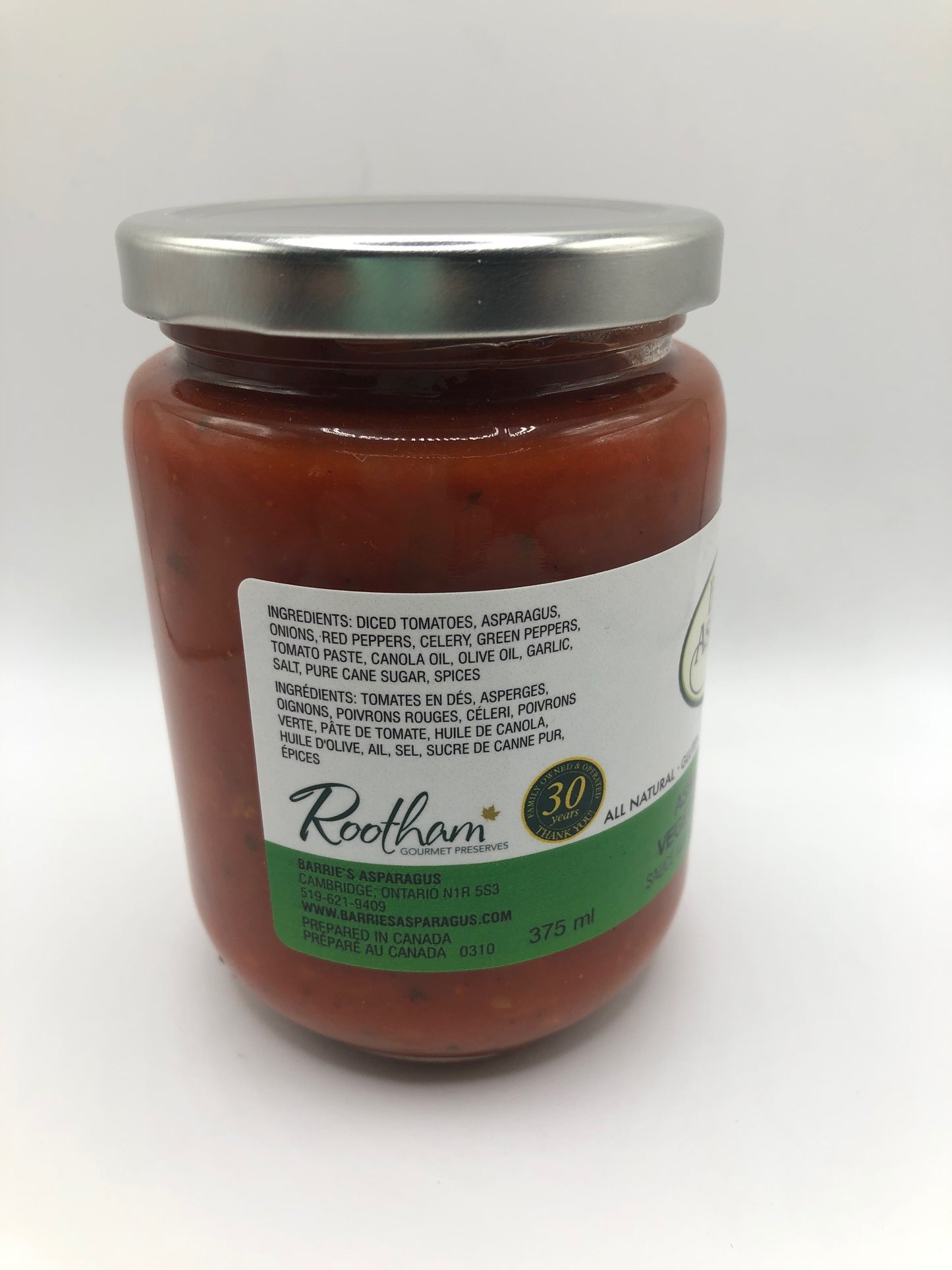 Asparagus Garden Vegetable Pasta Sauce 375ml