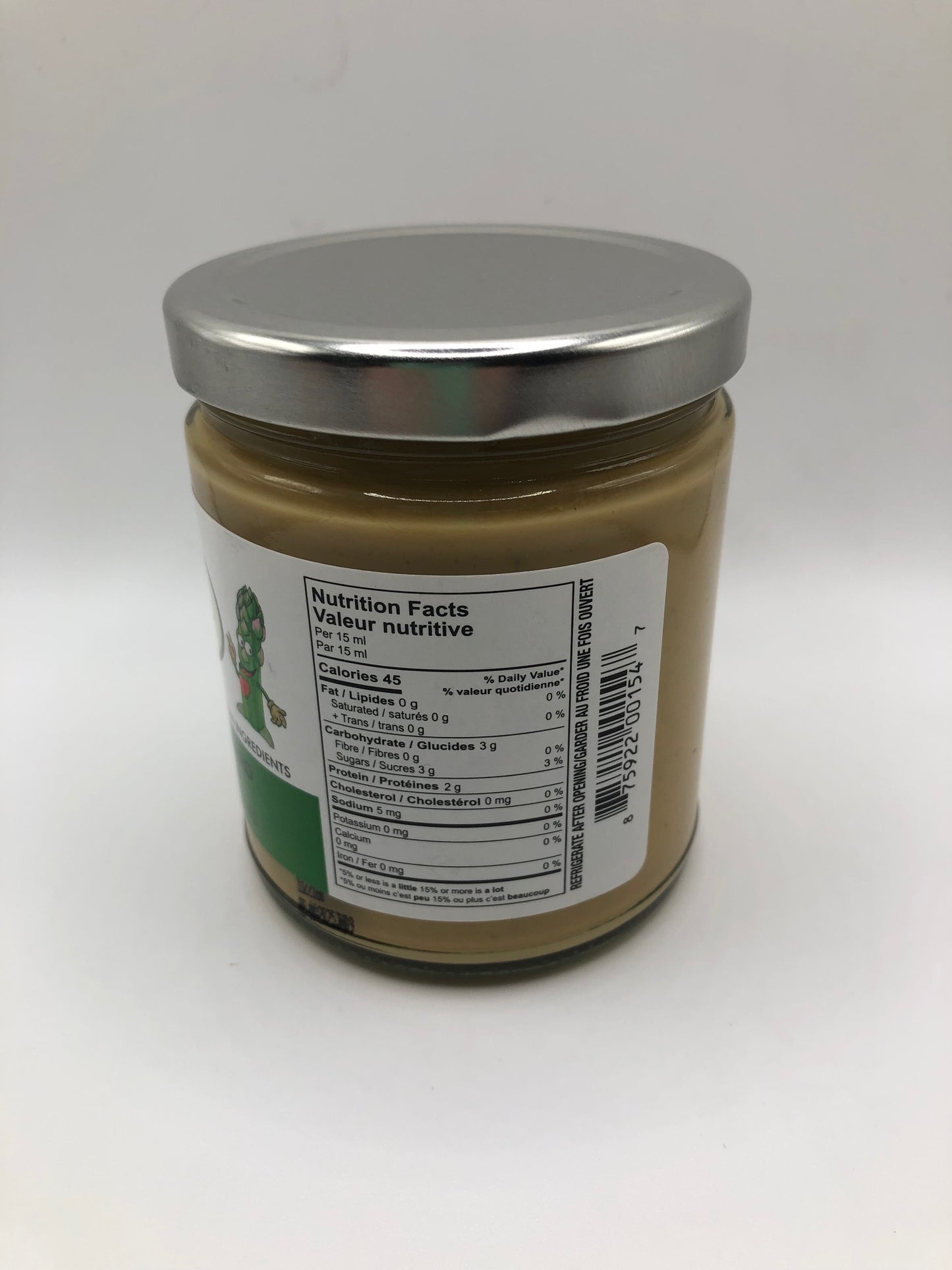 Horseradish Mustard with Asparagus 250ml