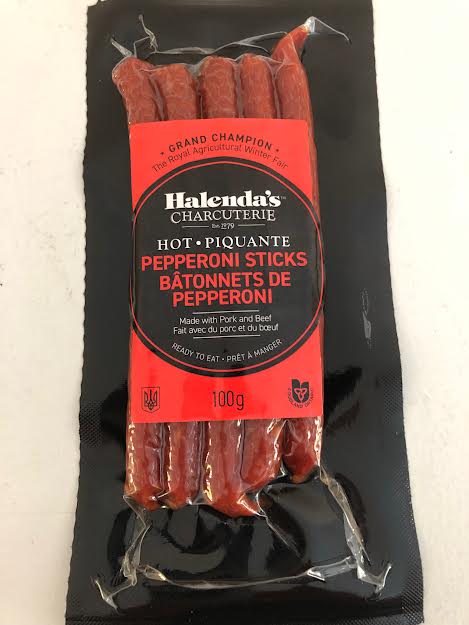 Hot Pepperoni Sticks 100g