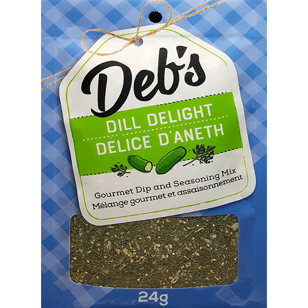 Classic Dill Delight Gourmet Dip and Seasoning Mix 24g