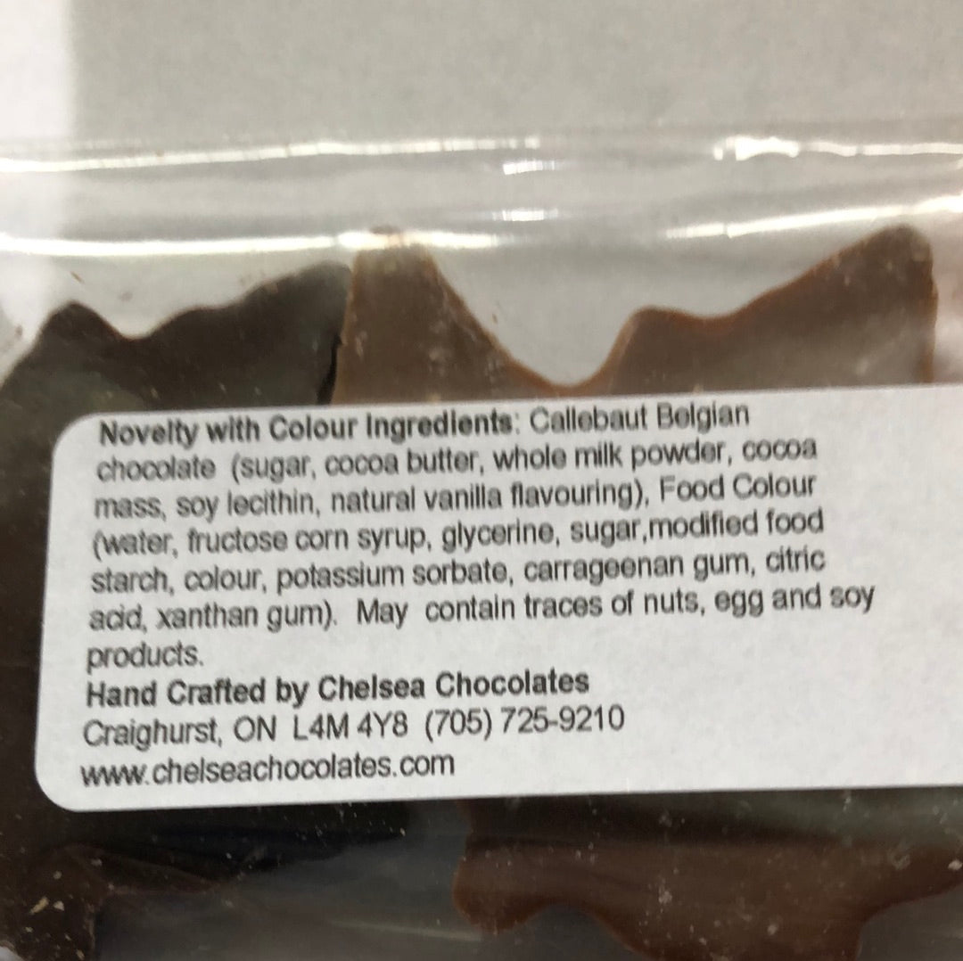 Chocolate Maple Leaves - Package of 3 - 30g